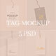 Tag Mockup - GraphicRiver Item for Sale